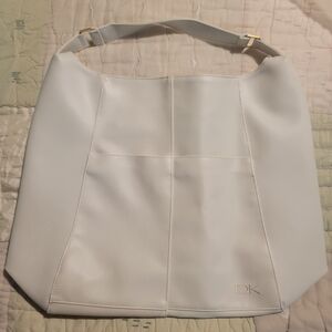 Donna Karan White Shoulder Bag